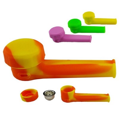 HAND PIPE SILICONE SCREEN WITH CAP SP301 1CT